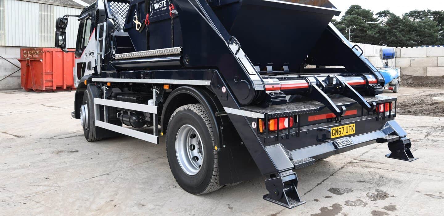 a waste group grab lorry